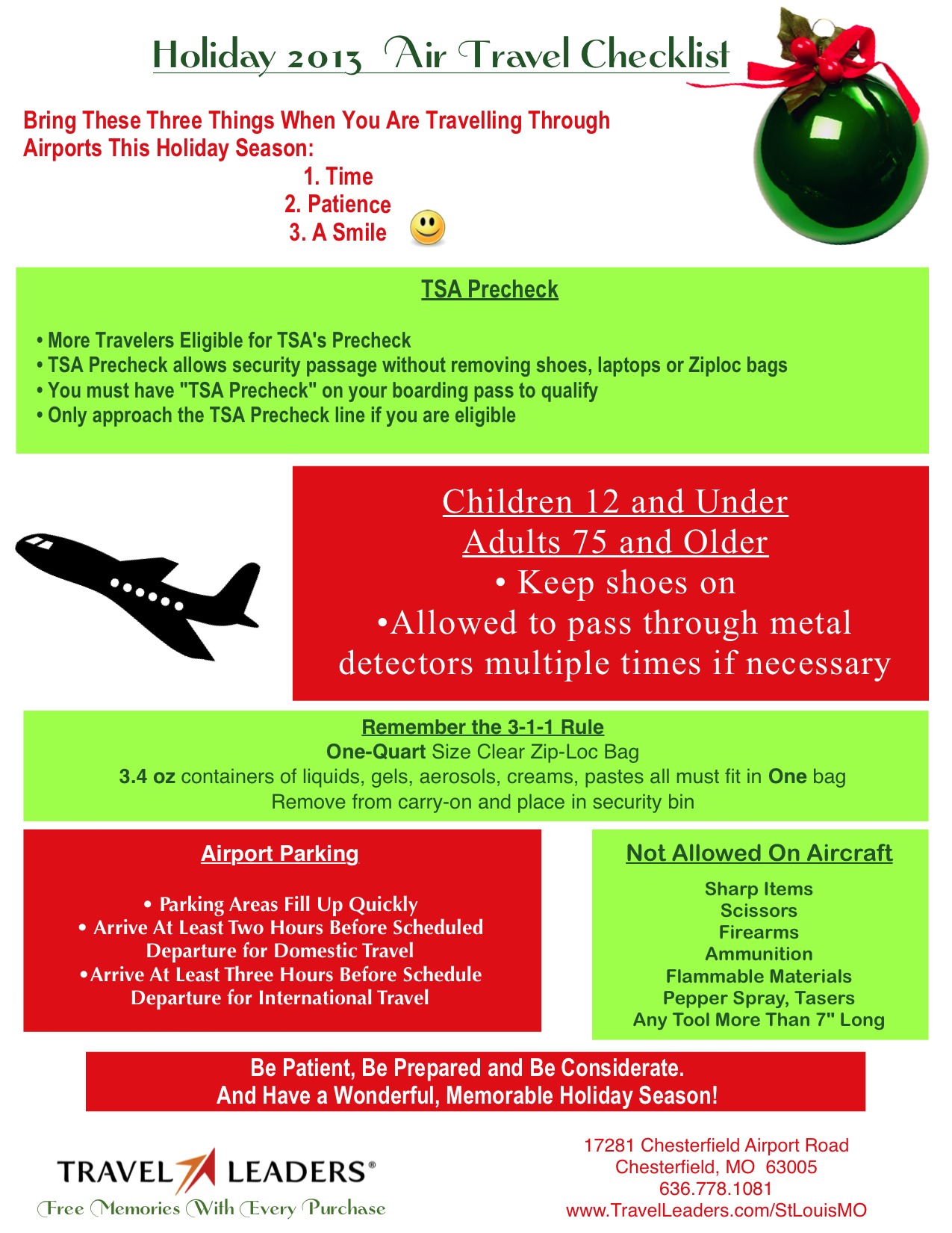 Holiday Travel Tips From Your St. Louis Travel Agency - RSVP Events and  Travel Agency St. Louis